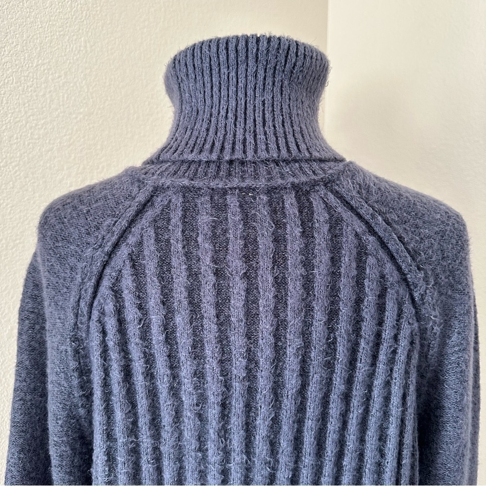 FREE PEOPLE BIG CITY TURTLENECK Grey SWEATER Size S - Picture 10 of 15